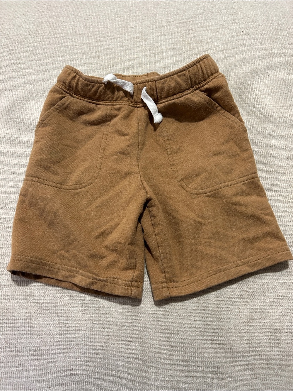 Cat & Jack Brown Drawstring Knit Shorts